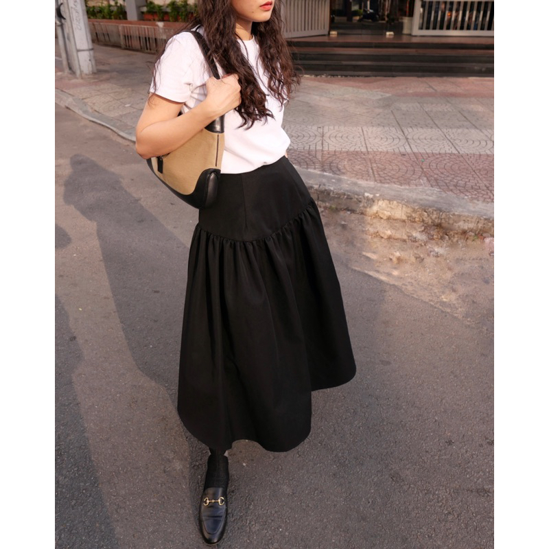 DE PLAGE - CHÂN VÁY ASYMMETRIC