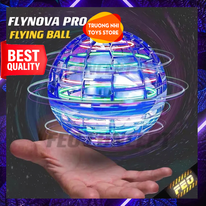 Quả cầu ma thuật/ đĩa bay UFO phát sáng, có điều khiển từ xa