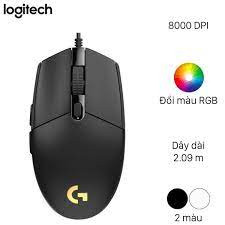 Chuột Logitech G102 Gen2 Lightsync - Hàng chính hãng