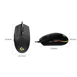 Chuột Logitech G102 Gen2 Lightsync - Hàng chính hãng