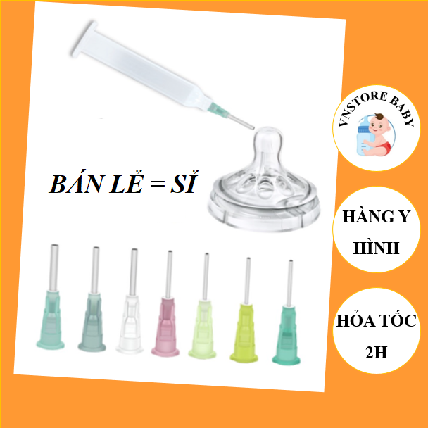 Đục lỗ núm ti - Tăng size núm ti bình sữa cho bé