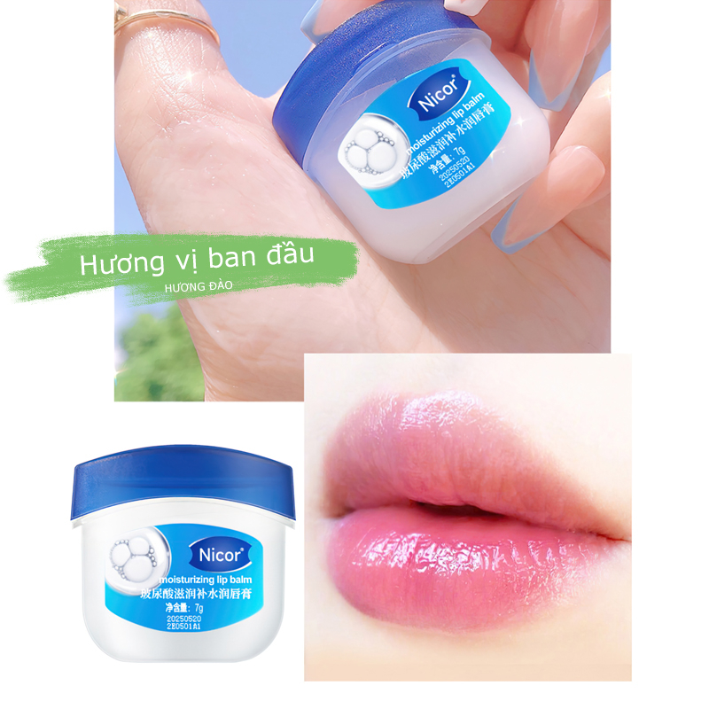 Dưỡng môi VASELINE 7g dạng hũ  cho  đủ vị