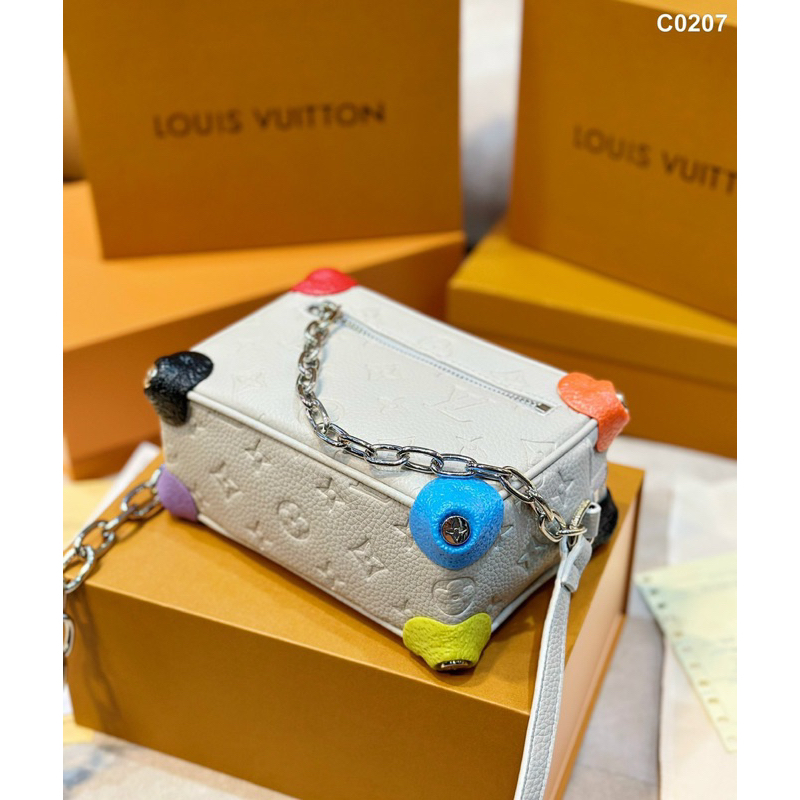 Túi Đeo Chéo Nam Nữ - Túi Eo Vì Cao Cấp Vân Da Dập Nổi Hàng Full Box 2 Lớp