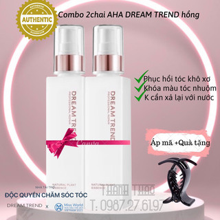 Combo 2 chai dưỡng tóc aha dream trend hồng mẫu mới