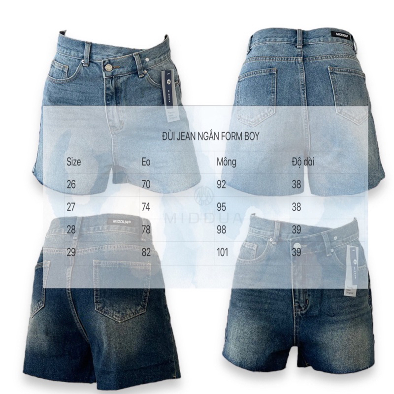 SJ015 Short Jean Biker