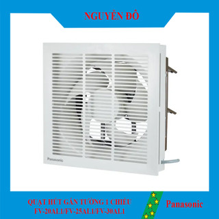 Quạt hút gắn tường,quạt hút âm tường panasonic fv-20al1/fv-25al1/fv-30al1-sản phẩm mang lại sự đáng tin cậy, chất lượng