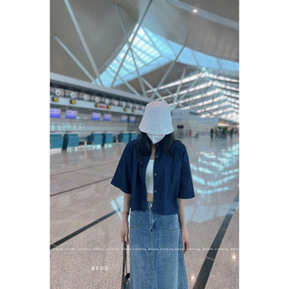 SƠMI DENIM CROPTOP