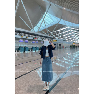 SƠMI DENIM CROPTOP
