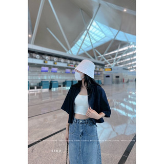 SƠMI DENIM CROPTOP