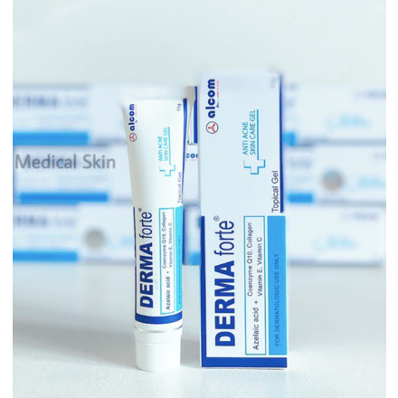 Derma Forte giảm mụn - Gel giảm mụn, giảm thâm Derma Forte
