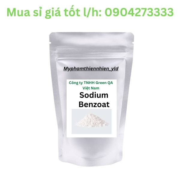500g - 1000g Sodium Benzoate  - Chất bảo quản thực phẩm, mỹ phẩm, hàng Châu Âu