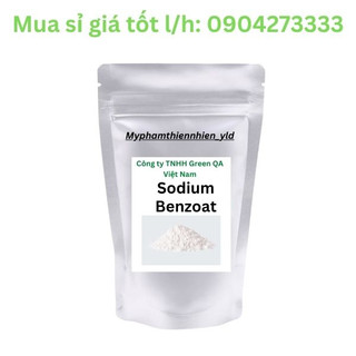 500g - 1000g sodium benzoate - chất bảo quản thực phẩm, mỹ phẩm, hàng châu âu