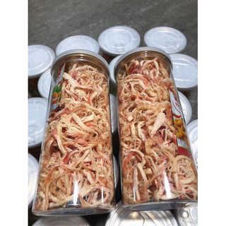 Khô mực sợi hấp dừa 250gr