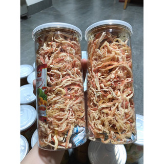 Khô mực sợi hấp dừa 250gr