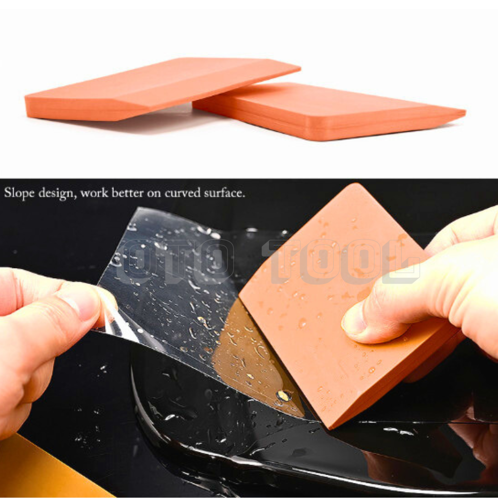 Gạt cao su dày dẻo chất lượng cao dán Decal/PPF xe ô tô OTO TOOL