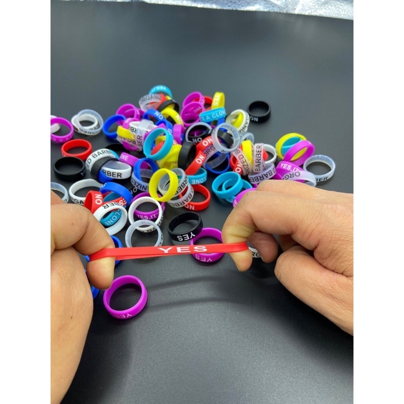 Vòng Cao Su Silicon chống trơn trượt. Vòng cao su dùng cho cần câu cá, Ná Cao Su - HN Fishing