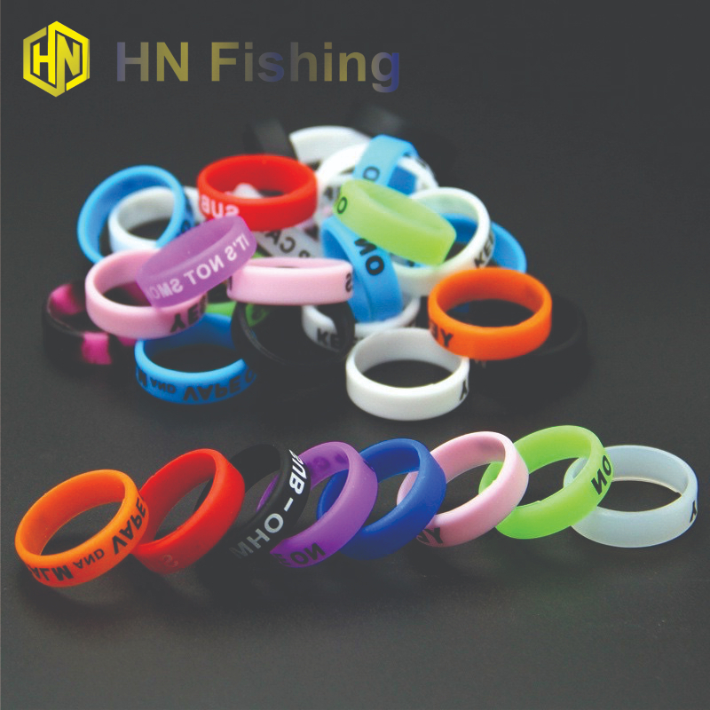 Vòng Cao Su Silicon chống trơn trượt. Vòng cao su dùng cho cần câu cá, Ná Cao Su - HN Fishing