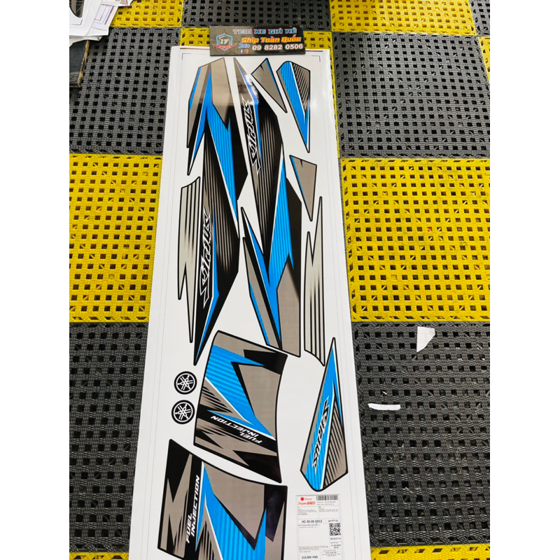 TEM SIRIUS Fi XANH ĐEN