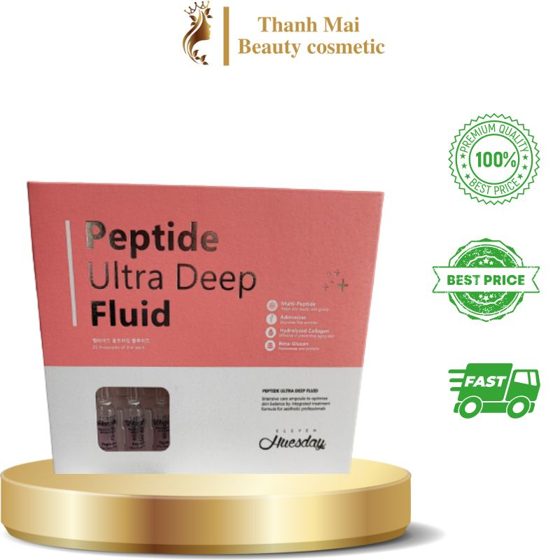 Tinh chất Collagen Huesday căng bóng, trẻ hóa, tái tạo tế bào da - Dùng được sau xâm lấn, phun xăm
