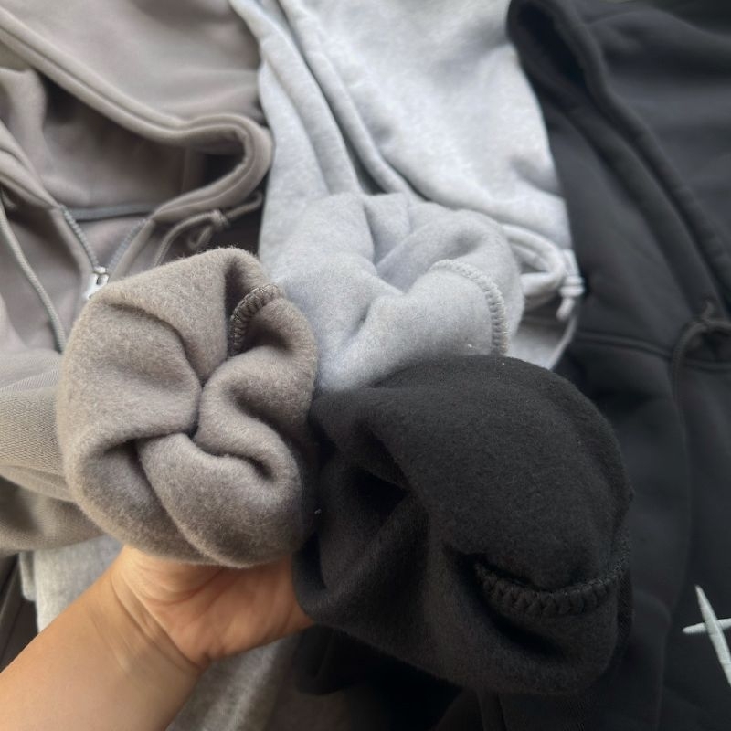 ÁO HOODIE ZIP BALL 2 MÀU ẢNH THẬT