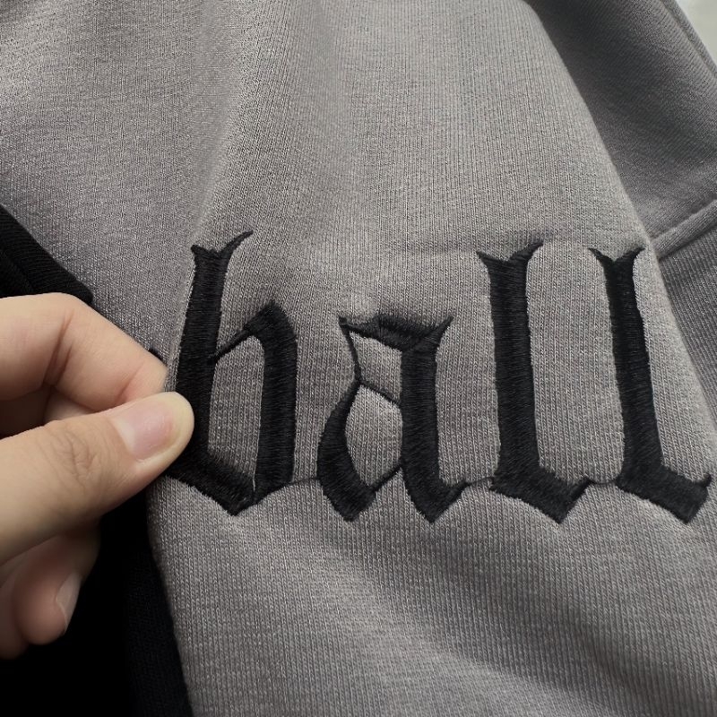 ÁO HOODIE ZIP BALL 2 MÀU ẢNH THẬT