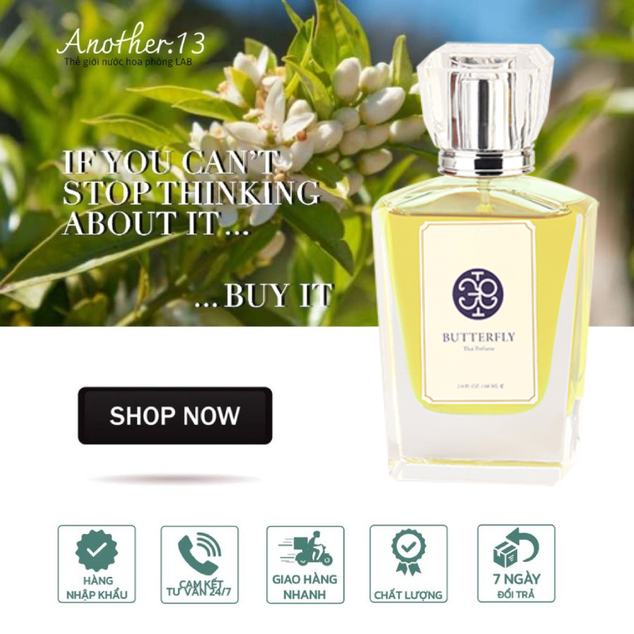 ⁂︎ 10ml┊ Nước hoa Mango leaf của hãng sản xuất Thai butterfly perfume (5ml/10ml/20ml)