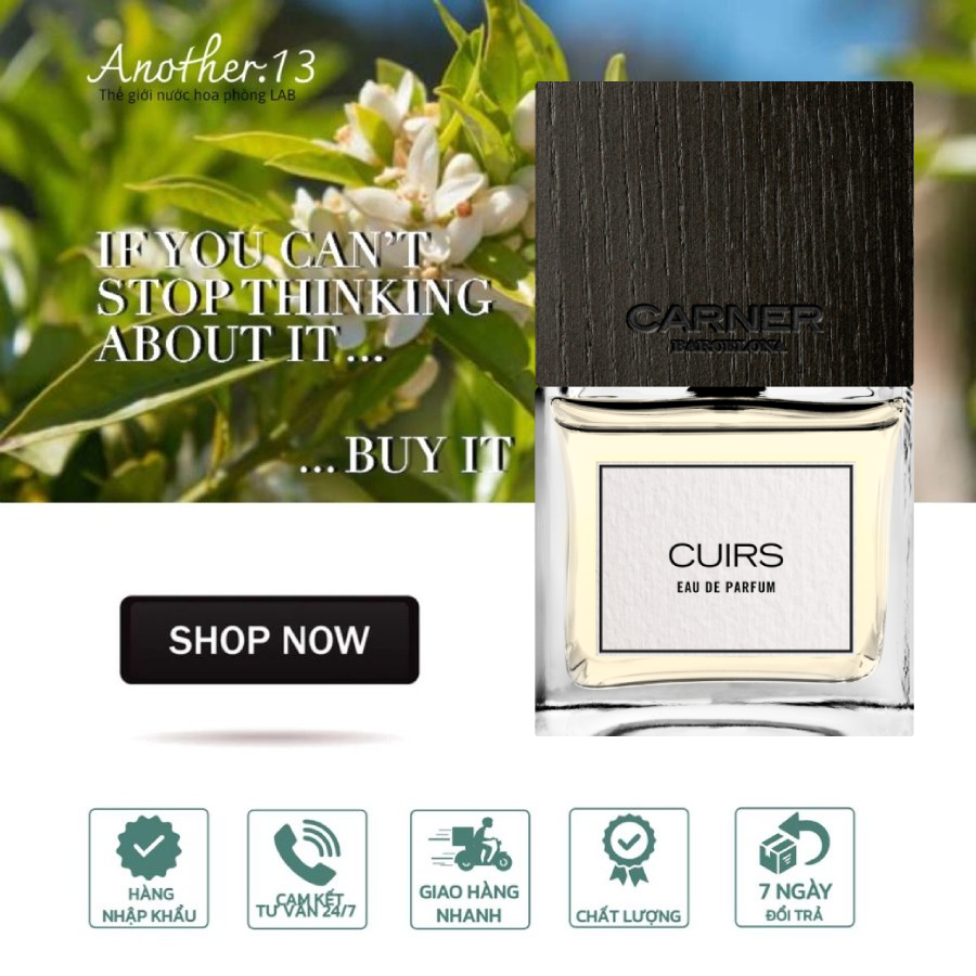 ⁂︎ 10ml┊Nước hoa Unisex CARNER CUIRS / EDP