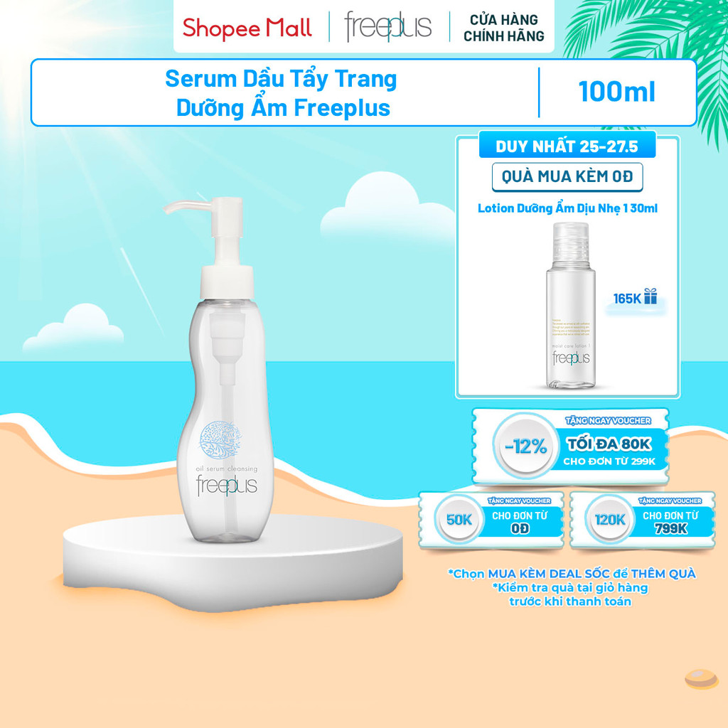 Serum Dầu Tẩy Trang Dưỡng Ẩm Freeplus 100ml
