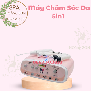 Máy chăm sóc da 5 in 1 đa năng - mẫu mới nhất 2022 - bảo hành 12 tháng