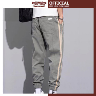 Quần Dài JOGGER Thể Thao Nam Vải Kaki Dày Dặn Cao Cấp, Tạo Cảm Giác Thoải Mái, Không Xù Lông, Phong Cách Hàn Quốc