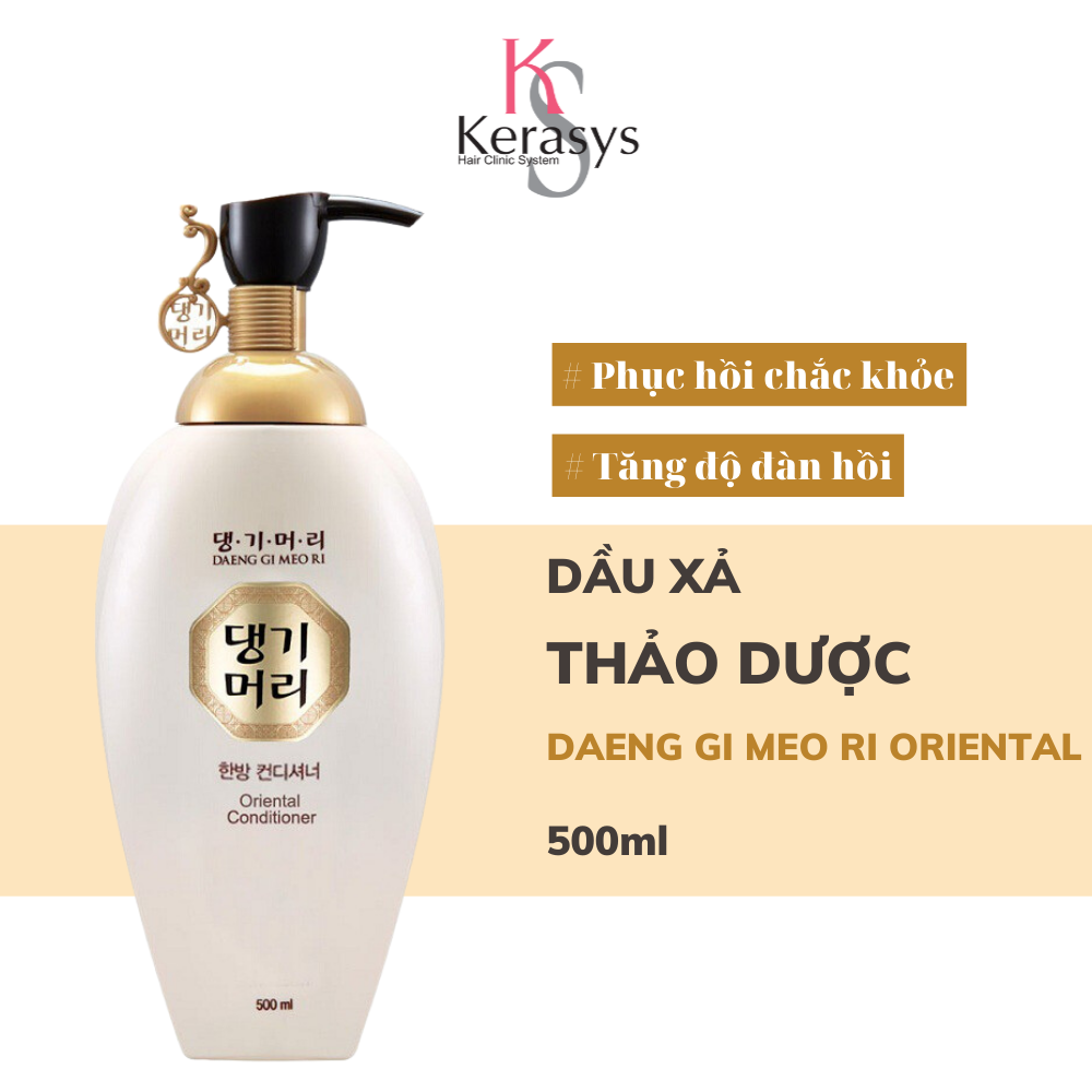 Dầu xả thảo dược Daeng Gi Meo Ri Oriental Hàn Quốc chống rụng tóc và kích thích mọc tóc 500ml