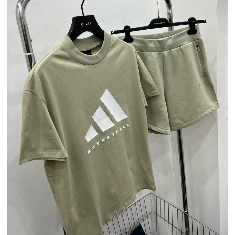 Bộ Thể Thao Nam Adidas Hoạ Tiết Trước Đơn Giản Mix Khoá Hai Bên Quần Hàng Cao Cấp Bản Đẹp