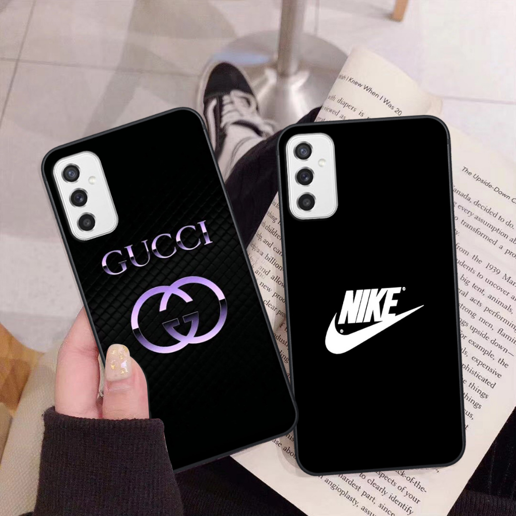 Ốp Samsung M52 5G in logo các thương hiệu nổi tiếng siêu sang, siêu cá tính