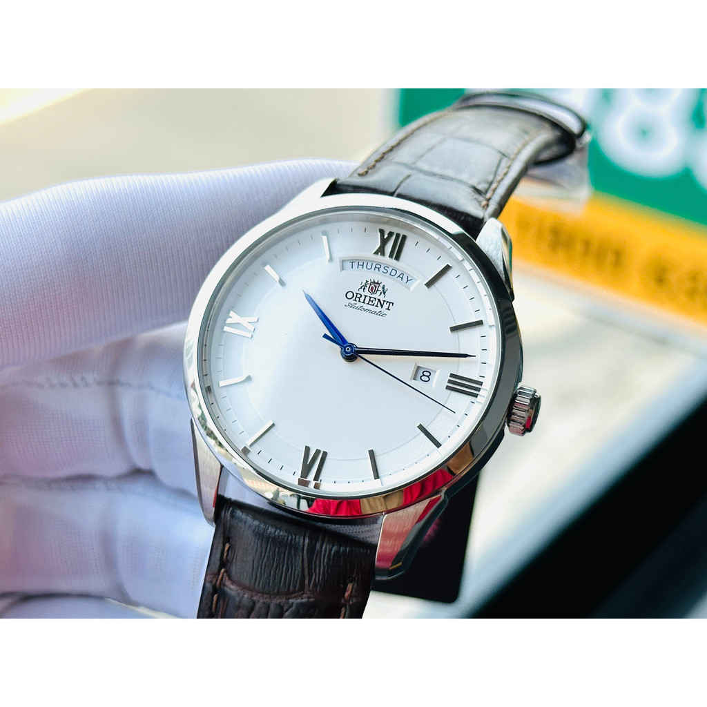 Đồng hồ nam dây da Orient Classic Automatic RA AX0008S0HB