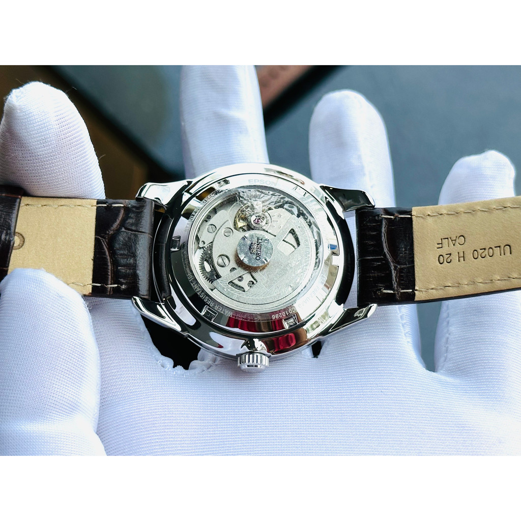 Đồng hồ nam dây da Orient Classic Automatic RA AX0008S0HB