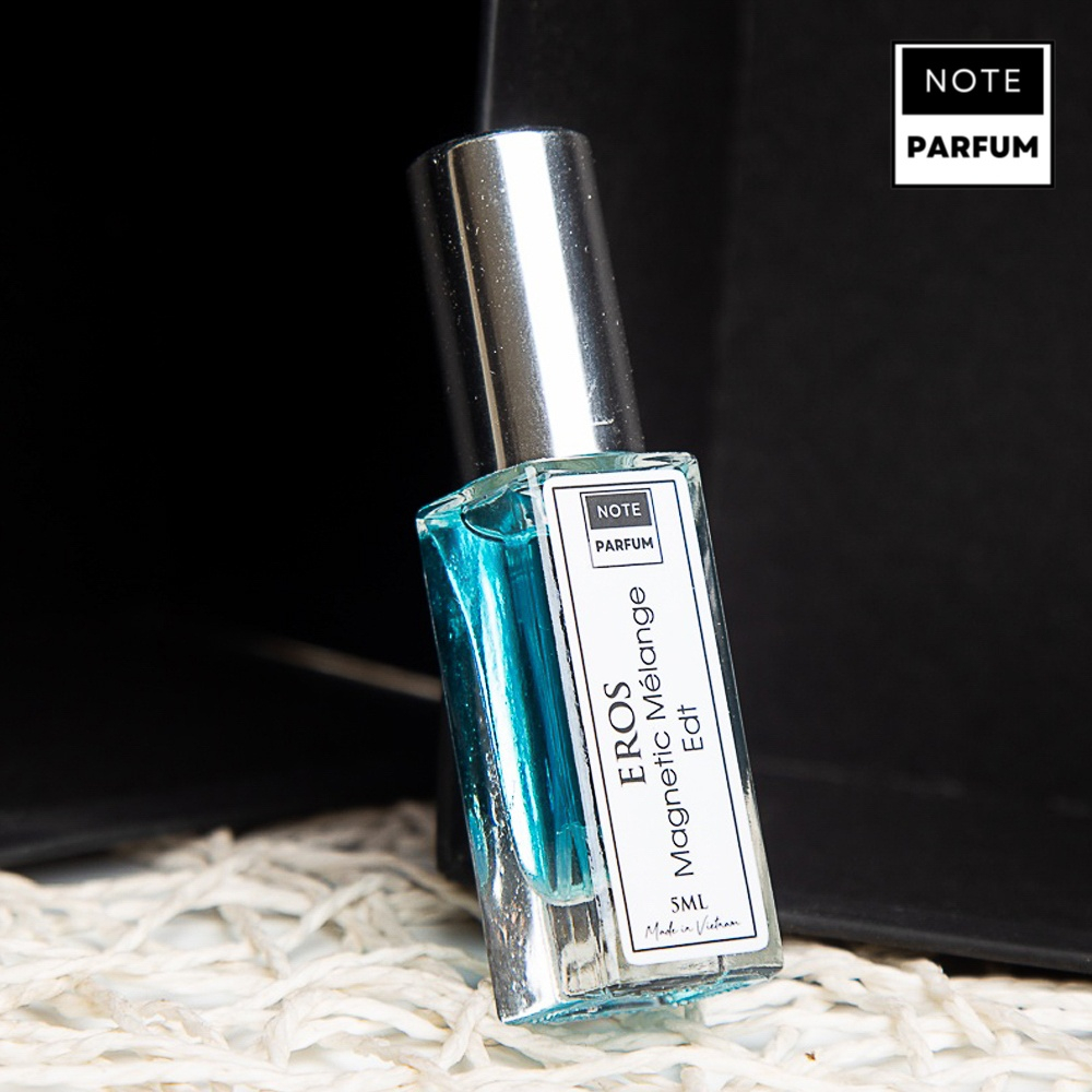 Nước hoa nam EROS - Magnetic Mélange thể hiện bản lĩnh đàn ông hiện đại bản 5ml thương hiệu Noteparfum