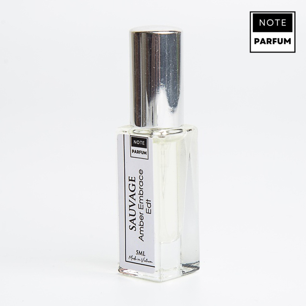 Nước hoa Sauvage - Amber Embrace 5ml thanh lịch, ấm áp, thu hút thương hiệu Note parfum