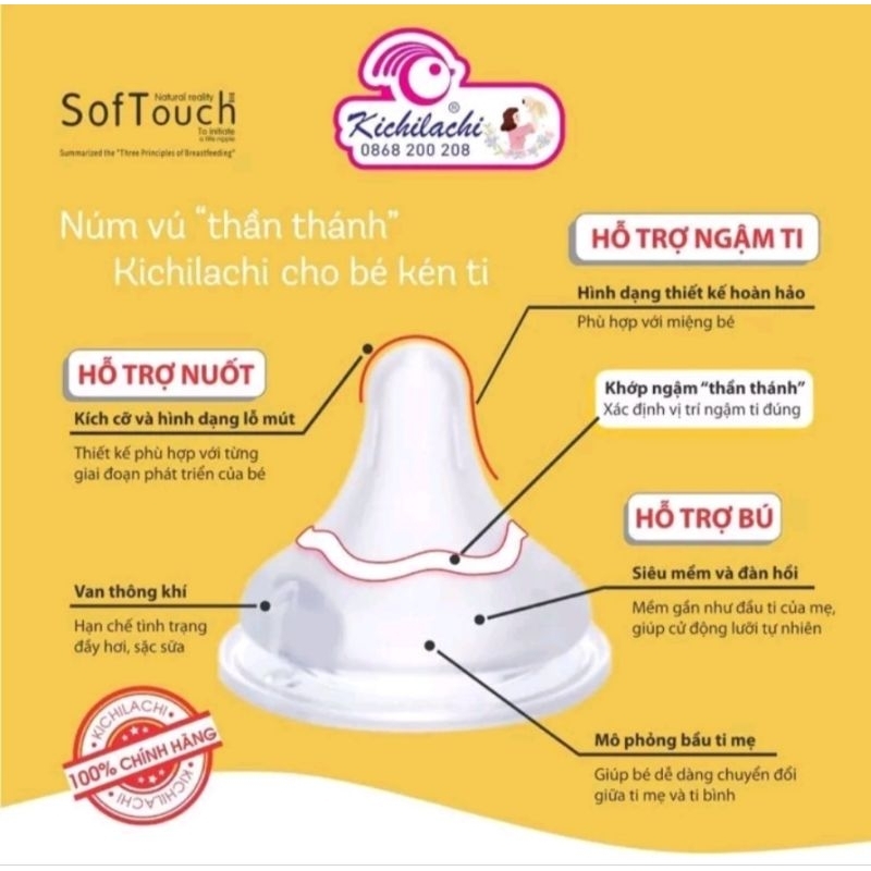 Núm ty lẻ thay thế bình PPSU