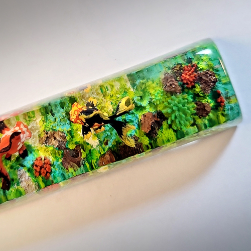 Spacebar keycap , nút phím cơ Space cá vàng , Artisan keycap