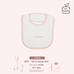 LP - Yếm La Pomme Petit - Trắng Hồng