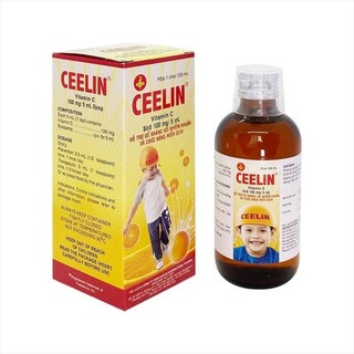 Ceelin 120ml bổ sung vitamin C, tăng sức đề kháng