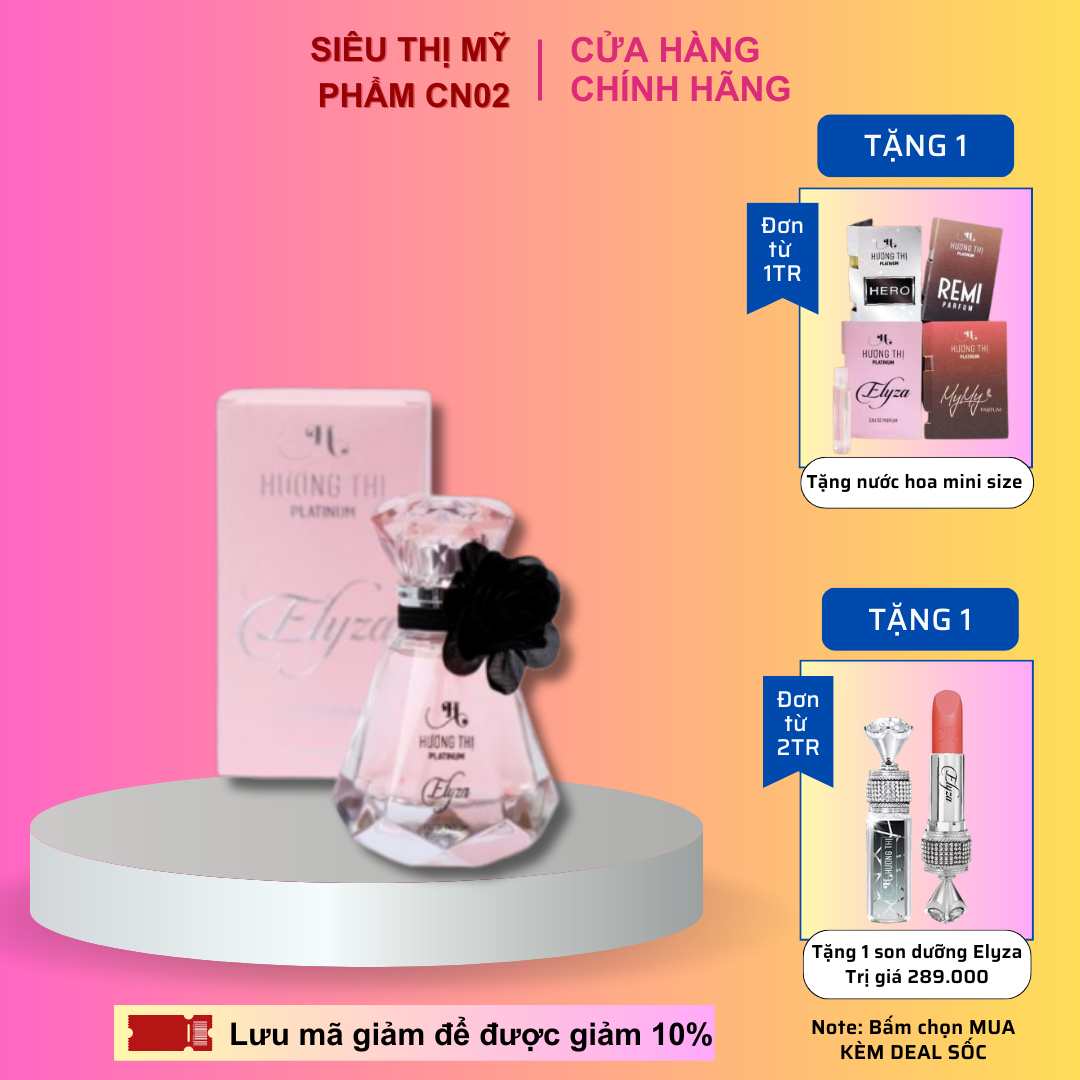 Nước Hoa Nữ Elyza Hương Thị Platinum 30ml - Nước Hoa Hương Thị