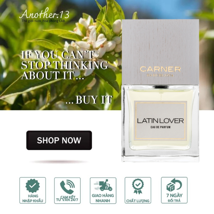 Nước hoa Unisex CARNER LATIN LOVER / EDP