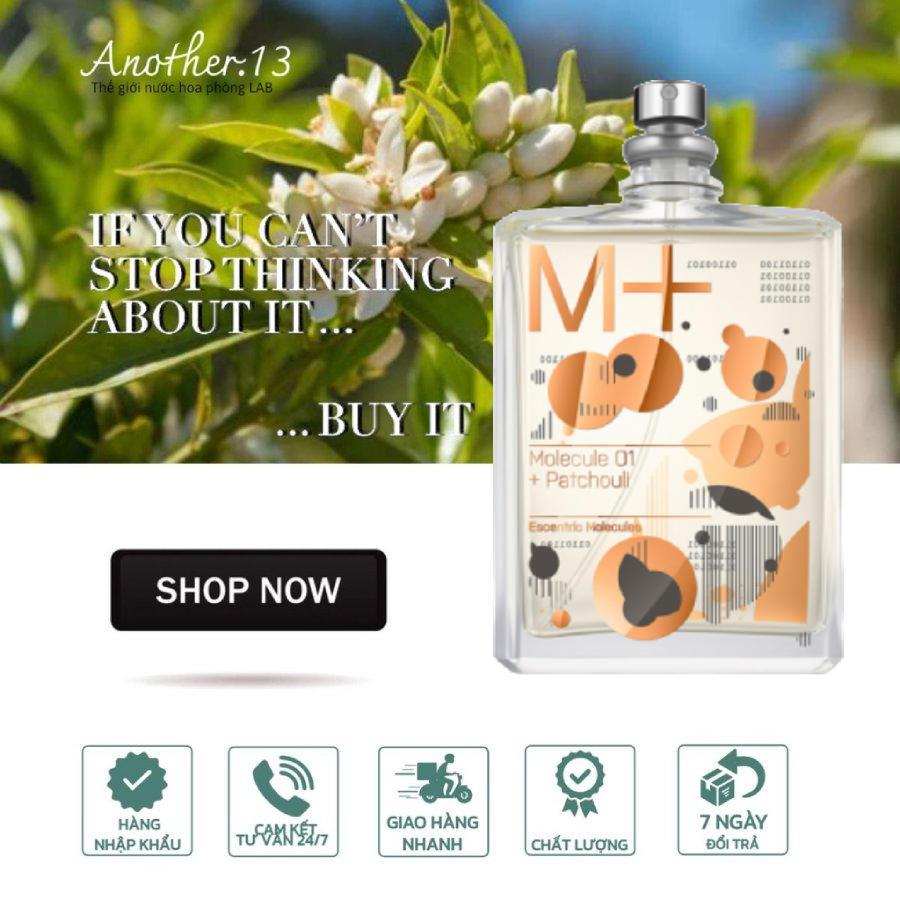 ⁂︎ 10ml┊Nước hoa ESCENTRIC MOLECULES M+ MOLECULE 01 + PATCHOULI  / EDP
