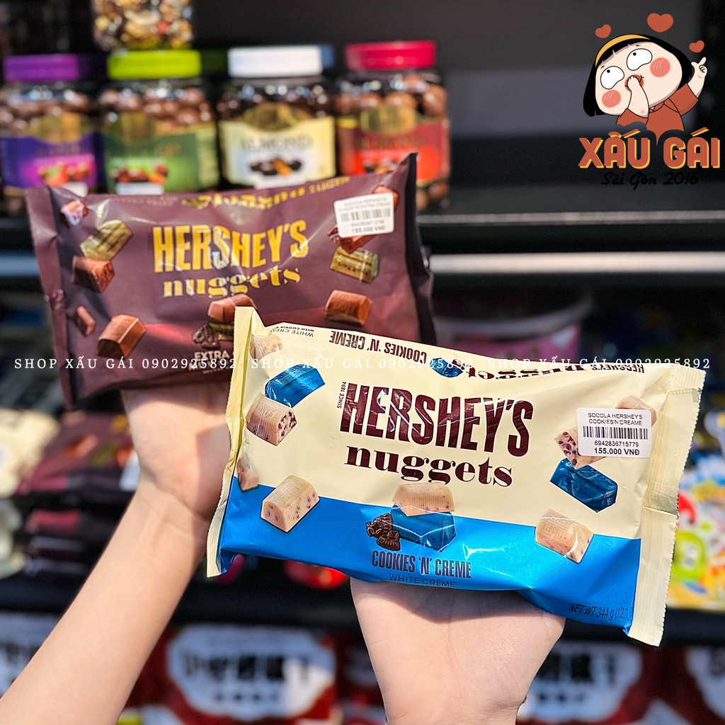 Kẹo Socola Hershey’s Nuggets 344g