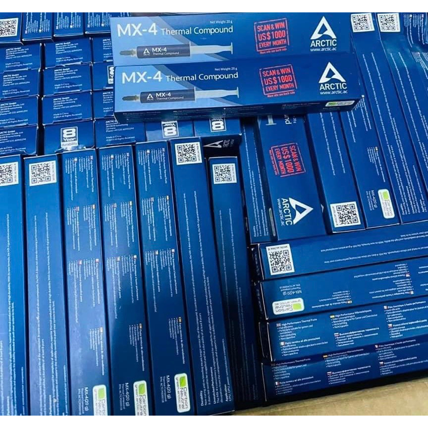 Keo tản nhiệt Arctic MX5 - MX4 2g -4g 8g 20g