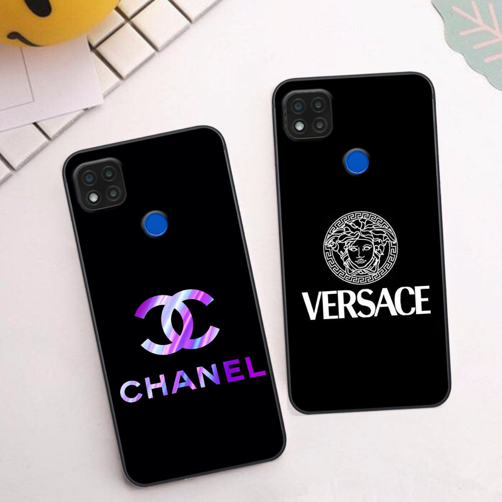 Ốp Xiaomi Redmi 9C in logo các thương hiệu nổi tiếng siêu sang, siêu cá tính