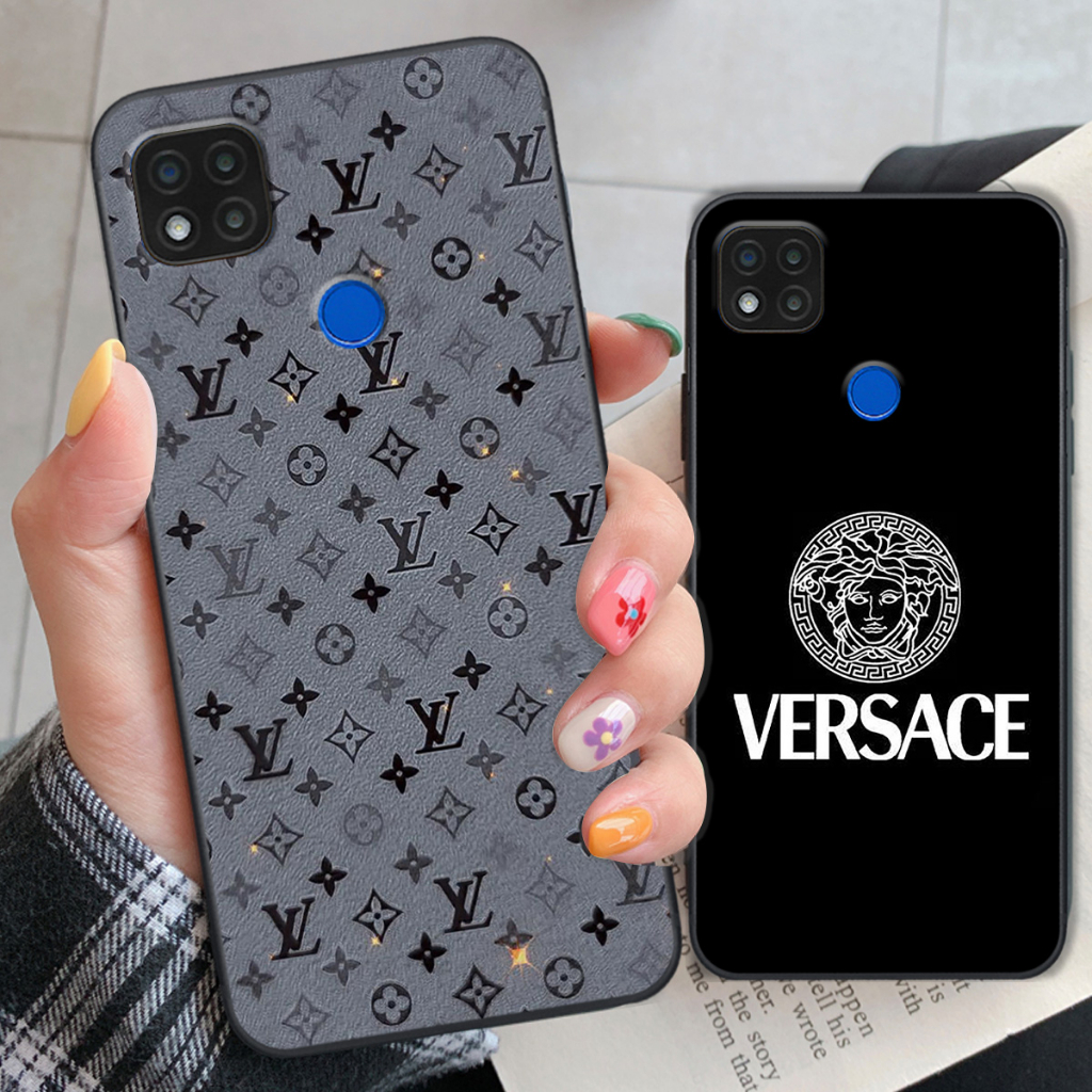 Ốp Xiaomi Redmi 9C in logo các thương hiệu nổi tiếng siêu sang, siêu cá tính