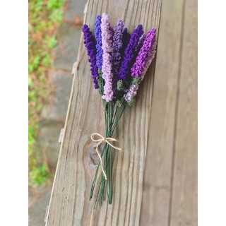 Hoa Lavender oải hương len