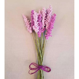 Hoa Lavender oải hương len